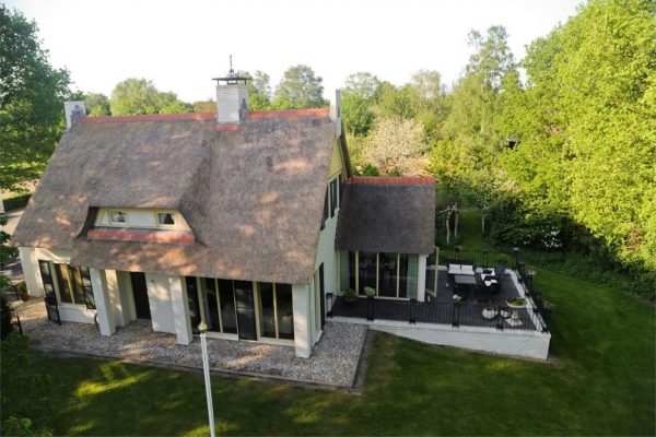 De Villa Bovenaanzicht de Villa